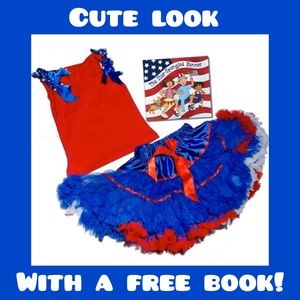 Girls Boutique 4th of July Outfit